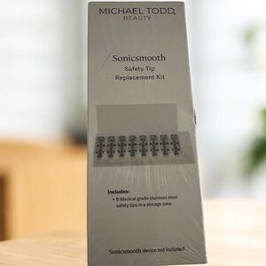 MICHAEL TODD BEAUTY Sonicsmooth Safety Tip Dermaplaning Replacement Blades